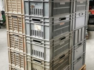 Kunststoff, Stapelboxen, Eurobehälter, Rako 23 Stück plus 11