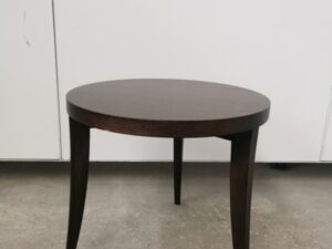 Beistelltisch rund, massiv Holz