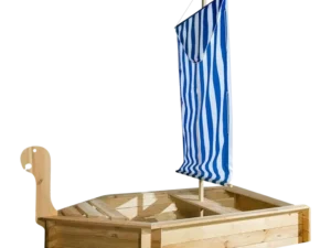 Sandkasten Störtebeker mit Segel Holz