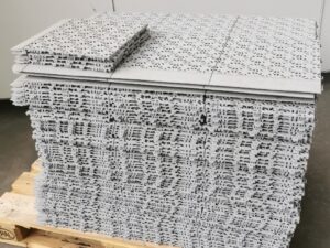 Kunststoff Bodenplatten Stecksystem Hestra 30 x30 cm ca. 30 m²