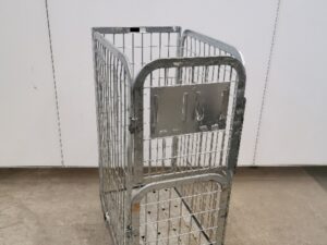 Rollwagen Rolli Transportwagen Rollbehälter Gitter klappbar