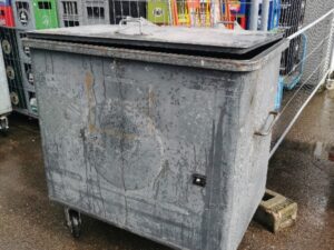 Kehrichtcontainer CH-Norm Container Stahlcontainer Abfallcontainer 800 L