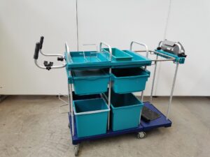 Wetrok Profi Reinigungswagen Systemwagen - modular aufgebaut